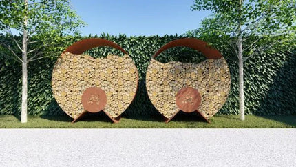 Collection image for: Cortenstaal Houtopslag - Duurzaam & Stijlvol