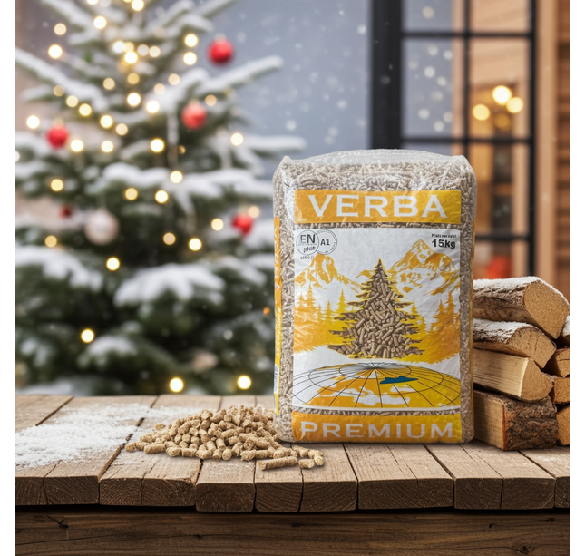 1 Pallet Verba houtpellets 70x15kg Uitverkocht