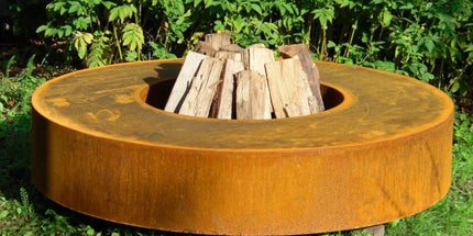 Vuurtafel Rond cortenstaal Ø125