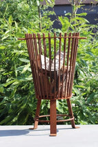 Vuurkorf Cortenstaal H83cm x ø 50cm