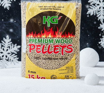 Afhaalproduct - KG premium pellet zakken 15kg