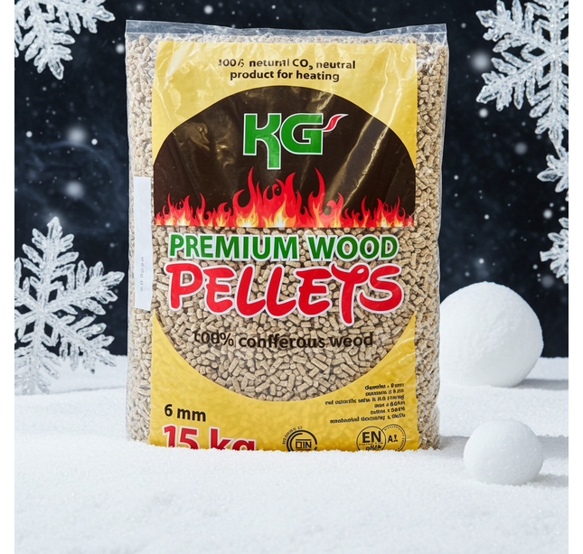 Afhaalproduct - KG premium pellet zakken 15kg