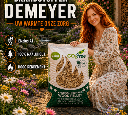 1 Pallet American Premium houtpellets 84x15kg