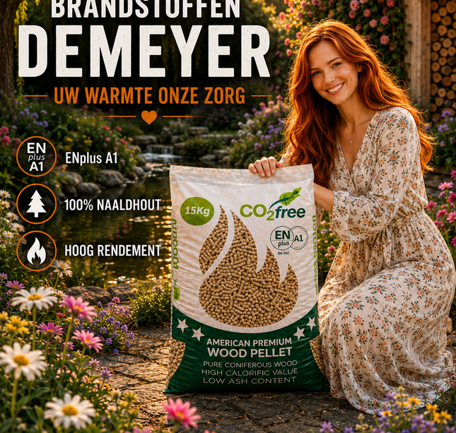 1 Pallet American Premium houtpellets 84x15kg