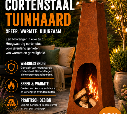 Meyerfire luxe tipi tuinhaard