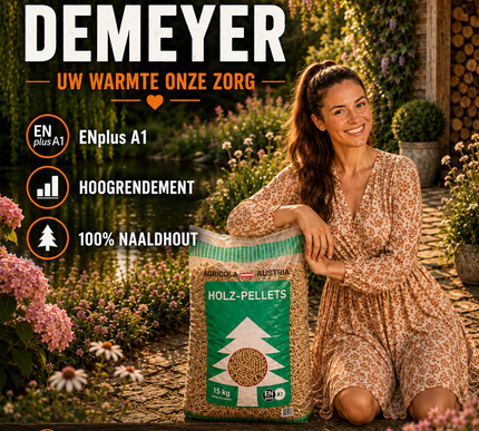 4 palettes de granulés de bois Agricola 280 x 15 kg