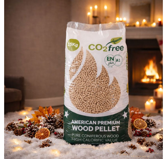 3 Pallet American Premium houtpellets 252x15kg