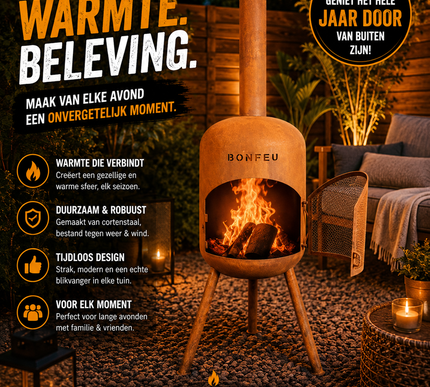 BonBono Roest (H165 Ø 45 cm)