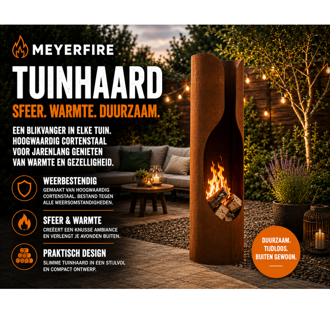 Meyerfire luxe tuinhaard