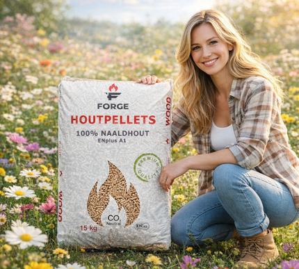 1 Pallet Forge White Premium houtpellets 84x15kg