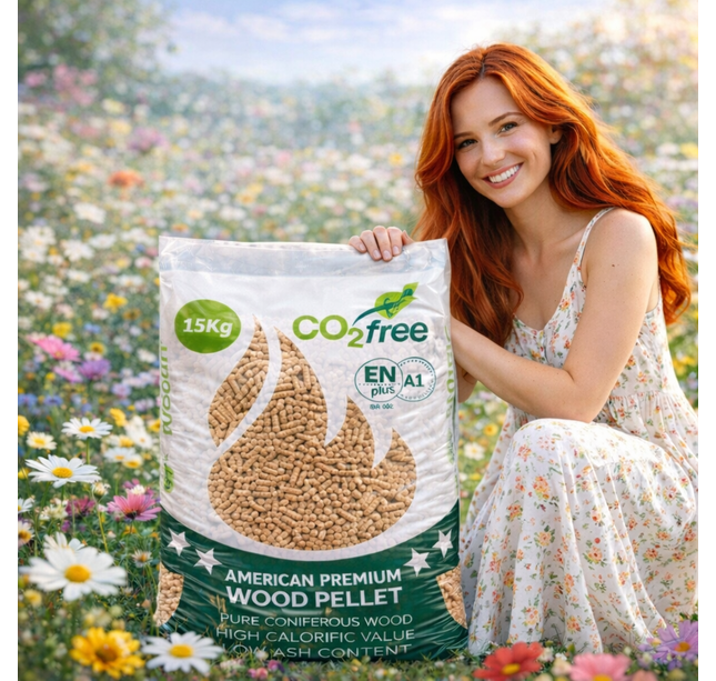 1 Pallet American Premium houtpellets 84x15kg