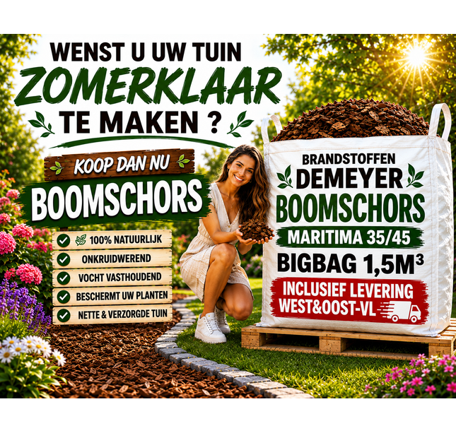 Schors Pinus Maritima 35/45 bigbag-1x1,5m3