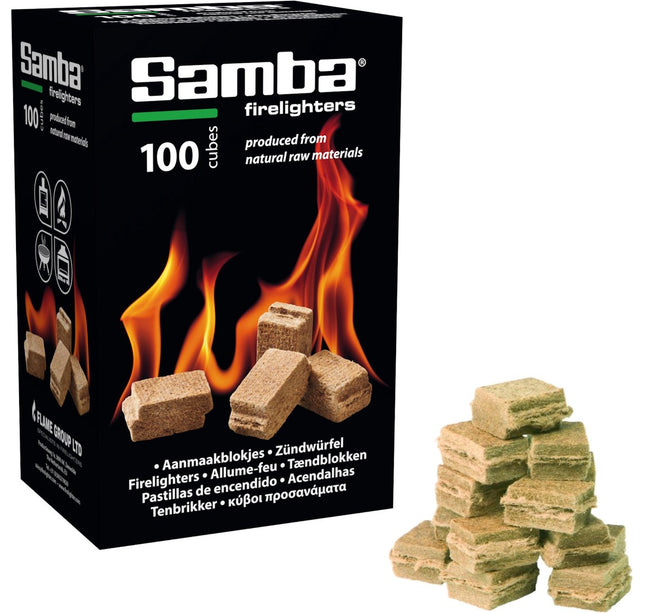 Afhaalproduct - Samba aanmaak blokjes 100 stuks/doos