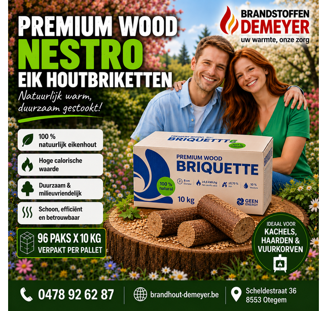 1 PAL NESTRO PREMIUM EIK BRIKET 96X10KG