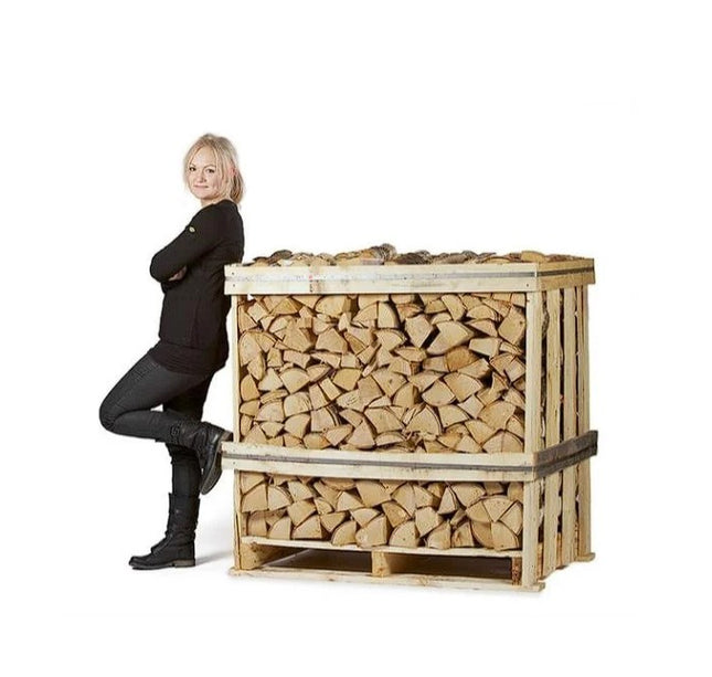 1 pallet Berk ovengedroogd 1m3-25cm