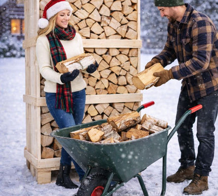 1 Pallet ovengedroogd haagbeuk 2m3 +/-30cm