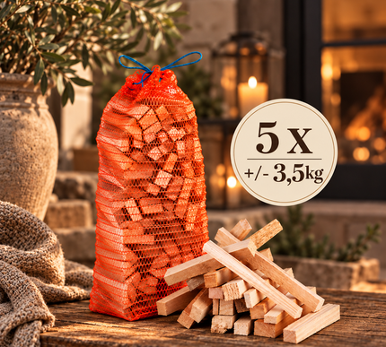 Bois d'allumage 5 x 6 kg