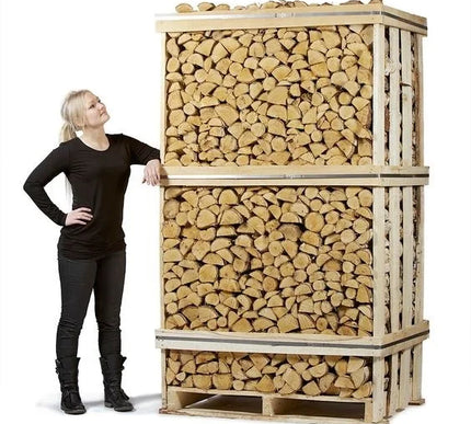 4 Pallet halfdroog Berk 2m3 +/-30cm