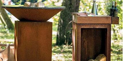 Combi Meyerfire BBQ Ø80+Butcher block