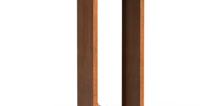 Houtopslag Cortenstaal 60Bx40Dx180H