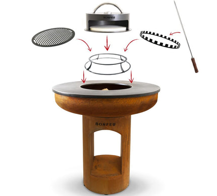 Bonfeu Ø100 XL open tuinvuur