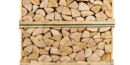 1 Pallet halfdroog mix Eik/Beuk/Es 2m3 +/-30cm