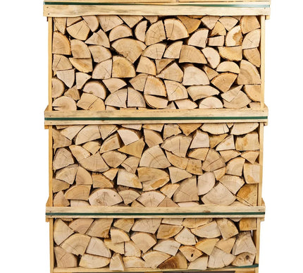 1 Pallet halfdroog mix Eik/Beuk/Es 2m3 +/-30cm