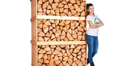 5 Pallet halfdroog beuk 2m3 +/-30cm