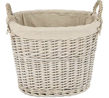 Panier en bois avec jute