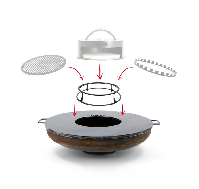 BonFeu Standaard voor BonPlancha Ø100 cm
